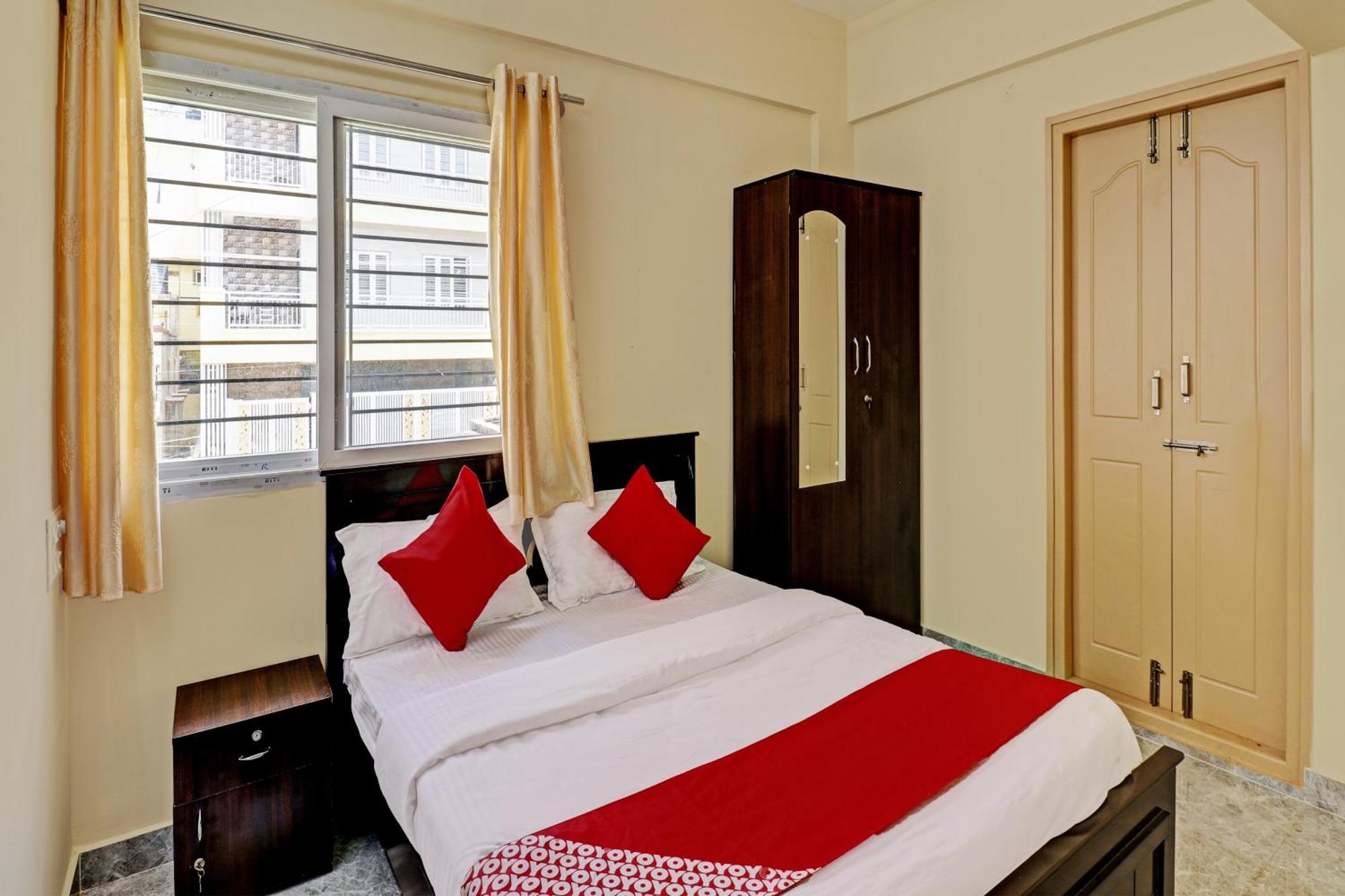 Oyo Flagship 81483 Manyatha Inn Service Apartment Bengaluru Kültér fotó